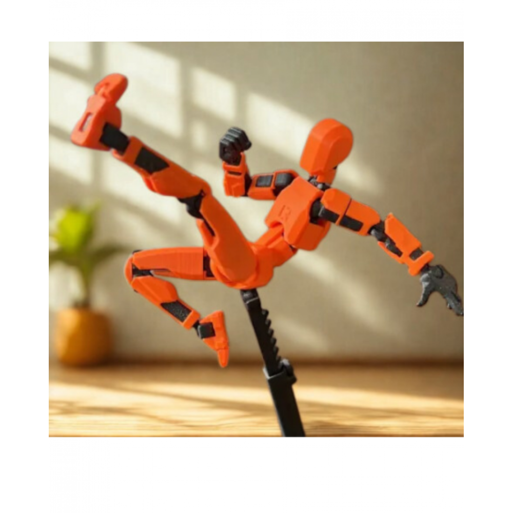 مجسم "المحارب المرن 13" - دمية أكشن قابلة للتشكيل (مع سيف)