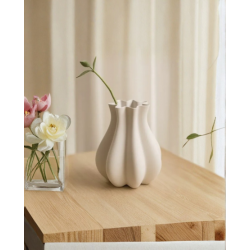 مزهرية مودرن 3D بتصميم هندسي عصري