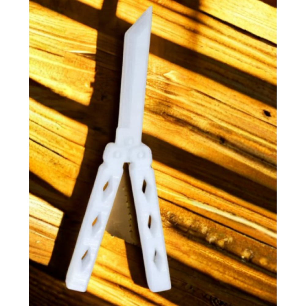 سكين الفراشة للتدريب - باليسونج آمن للاستعراض والخدع