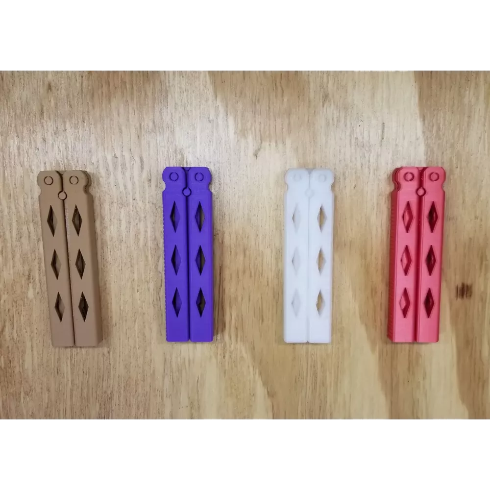 سكين الفراشة للتدريب - باليسونج آمن للاستعراض والخدع