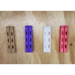 سكين الفراشة للتدريب - باليسونج آمن للاستعراض والخدع سكين الفراشة للتدريب - باليسونج آمن للاستعراض والخدع