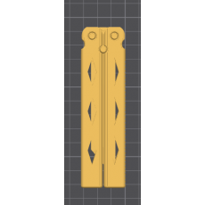 سكين الفراشة للتدريب - باليسونج آمن للاستعراض والخدع