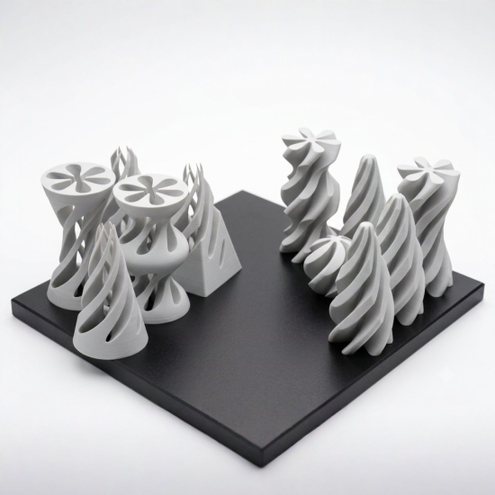 Kinetic Spiral Cone Bundle