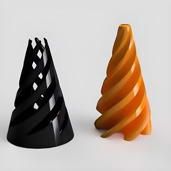 Kinetic Spiral Cone Bundle