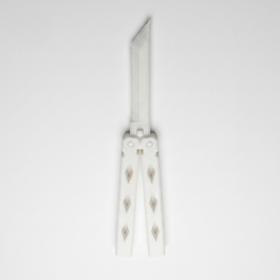 Butterfly Knife Trainer - 3D Printed Safe Balisong for Flipping Butterfly Knife Trainer - 3D Printed Safe Balisong for Flipping