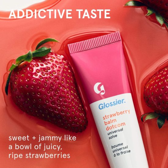 Glossier Balm Dotcom - Hydrating Lip Balm in Strawberry Glossier Balm Dotcom - Hydrating Lip Balm in Strawberry