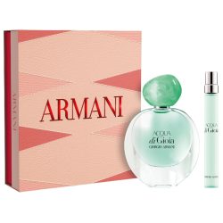 مجموعة هدايا عطر أكوا دي جويا من أرماني بيوتي مع بخاخ للسفر (أصلي 100%)
