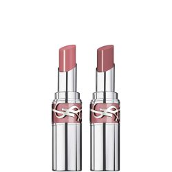 YSL Loveshine Lipstick Duo Set - Medium Coverage & Nourishing Shine YSL Loveshine Lipstick Duo Set - Medium Coverage & Nourishing Shine