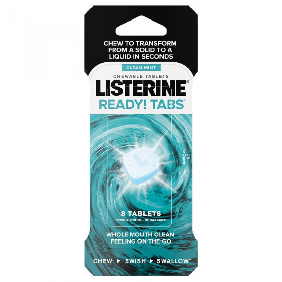 أقراص مضغ بنكهة النعناع لتنظيف الفم من ليسترين أقراص مضغ بنكهة النعناع لتنظيف الفم من ليسترين