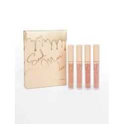 Kylie Cosmetics Send Me More Nudes Matte Liquid Lipstick Set - 4 Pieces