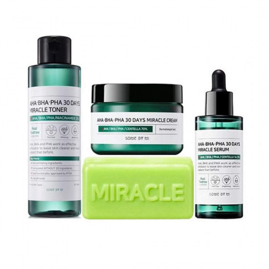 مجموعة المعجزة روتين العناية 30 يوما من سوم باي مي - 4 قطع مجموعة المعجزة روتين العناية 30 يوما من سوم باي مي - 4 قطع