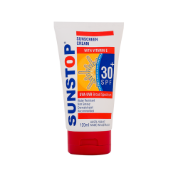 Sunstop SPF 30 Sunscreen Cream with Vitamin E - 120ml