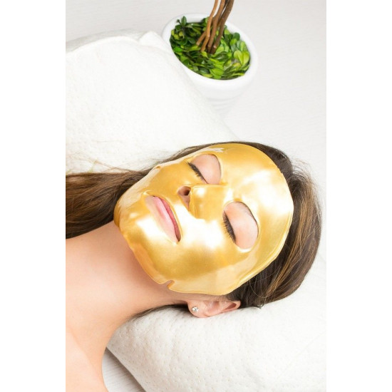 قناع الذهب قيراط ٢٤ للوجه