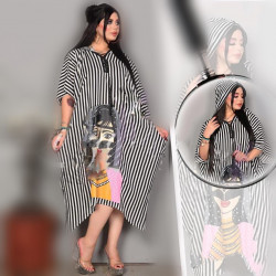 جلابية مغربية مخططة جلابية مغربية مخططة