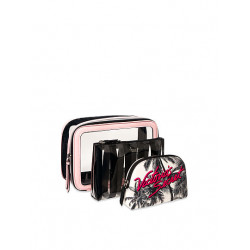 طقم شنط جرافيك باكستيج للمكياج من فيكتوريا سيكريت طقم شنط جرافيك باكستيج للمكياج من فيكتوريا سيكريت