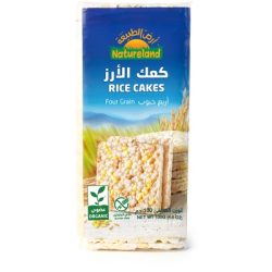 Natureland Rice Cakes Four Grain 130g