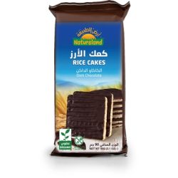 كعك الأرز بالكاكاو الداكن ارض الطبيعة ٩٠ جم 