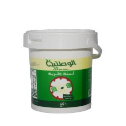 لبنة طرية  1 كجم اغنام الوطنية