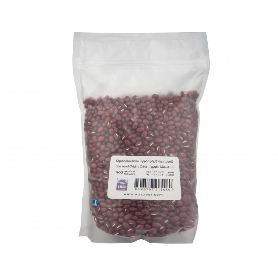 فاصوليا حمراء ازوكي 1 كجم ابازير فاصوليا حمراء ازوكي 1 كجم ابازير