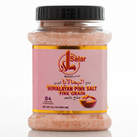 سالار ملح الهيمالايا الوردي ناعم 1 كجم سالار ملح الهيمالايا الوردي ناعم 1 كجم