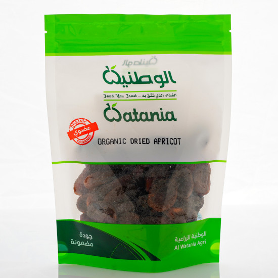 مشمش مجفف عضوي 250جم الوطنية مشمش مجفف عضوي 250جم الوطنية