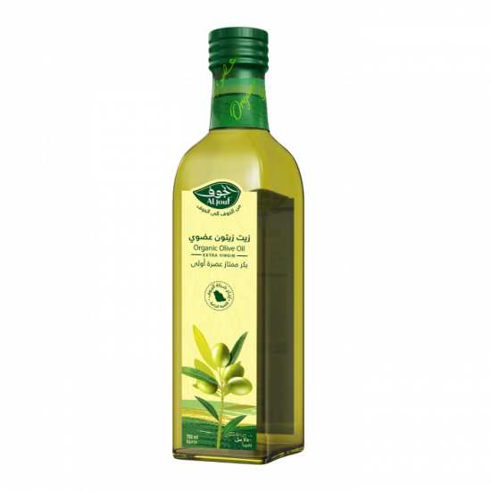 زيت زيتون عضوي الجوف  750 مل 