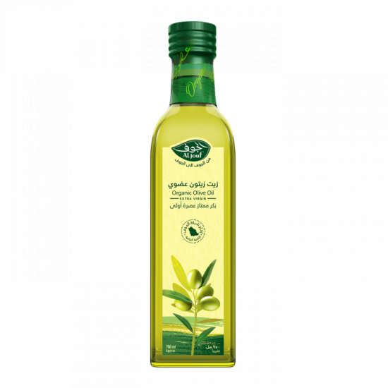 زيت زيتون عضوي الجوف  750 مل 