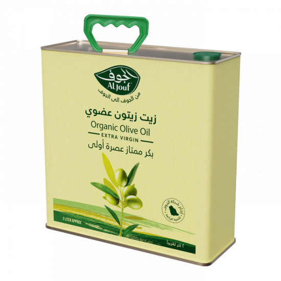 زيت زيتون عضوي الجوف تنك 2 لتر زيت زيتون عضوي الجوف تنك 2 لتر