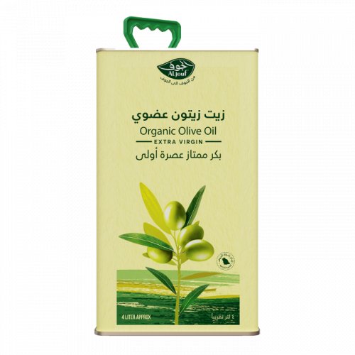 زيت زيتون الجوف عضوي بكر ممتاز "جالون" - 4 لتر زيت زيتون الجوف عضوي بكر ممتاز "جالون" - 4 لتر