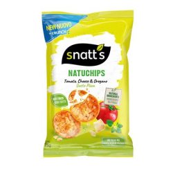 Tomato and cheese potato chips 75g, organic, gluten-free