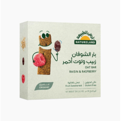 Oat bar raisins and red berries 120 grams - Natureland