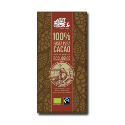 DARK CHOCOLATE 100% ORGANIC 90g GLUTEN FREE VEGAN