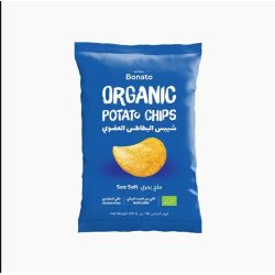 Potato Chips - Bonato Organic Sea Salt 100g Gluten Free