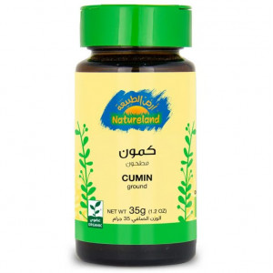 كمون مطحون عضوي 35 جم ارض الطبيعية