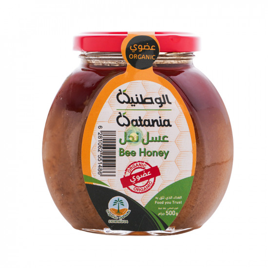 عسل عضوي الوطنية 500جم عسل عضوي الوطنية 500جم