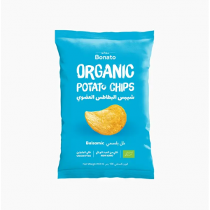 شيبس البطاطس العضوي خل بلسميك 100 جم بوناتو 