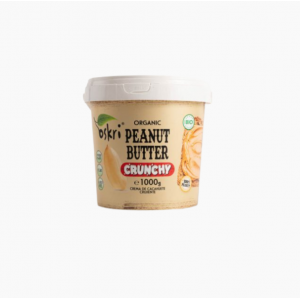 زبدة الفول السوداني العضوية المقرمشة العضوية 1 كجم OSKRI