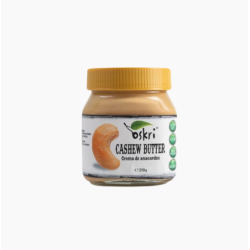 Organic ground cashews 250g oskri