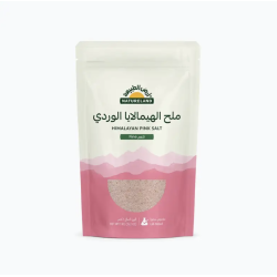 ملح الهيملايا الوردي الناعم 1كجم ارض الطبيعة