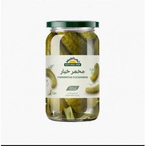 مخمر خيار عضوي 670جم ارض الطبيعة