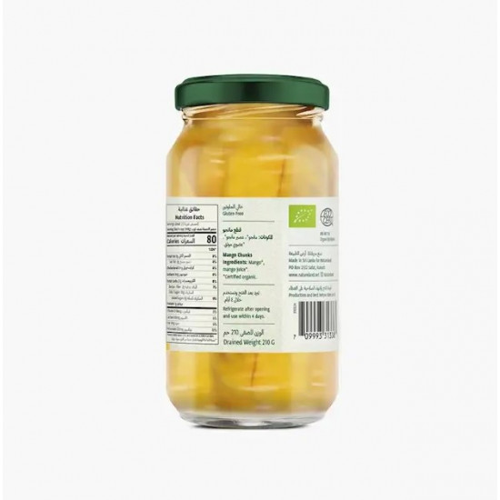قطع مانجو عضوية 355جم خالي من الجلوتين ارض الطبيعة قطع مانجو عضوية 355جم خالي من الجلوتين ارض الطبيعة
