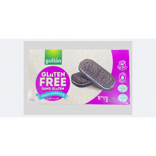 جولن بسكويت خالي من الجلوتين بكريمة الشوكولاتة 230جم جولن بسكويت خالي من الجلوتين بكريمة الشوكولاتة 230جم