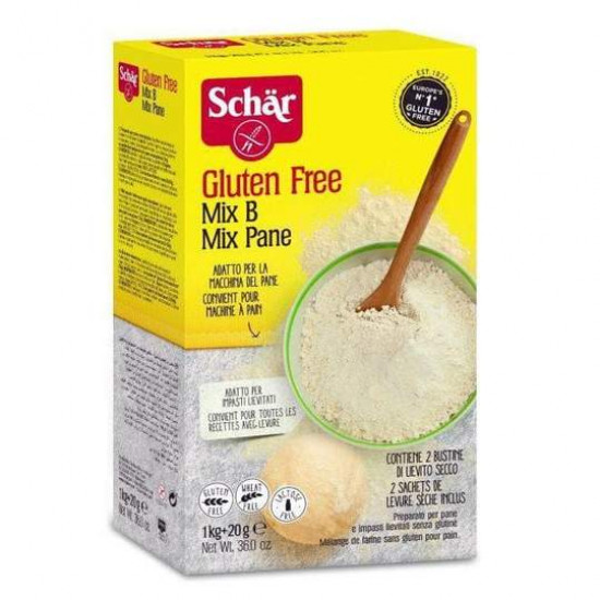 دقيق خليط الخبز 1020 جم خالي من الجلوتين د شار دقيق خليط الخبز 1020 جم خالي من الجلوتين د شار