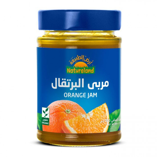 مربى البرتقال 200جم عضوي ارض الطبيعة مربى البرتقال 200جم عضوي ارض الطبيعة