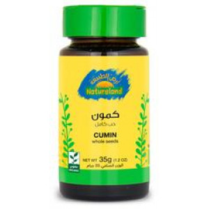 كمون حب عضوي 35جم أرض الطبيعه 