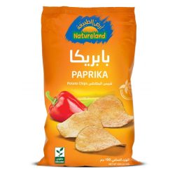 شيبس البطاطس-بابريكا 100جم عضوي ارض الطبيعة 