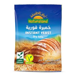Natureland Instant Yeast 9g Organic 