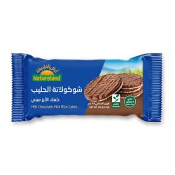 كعك الأرز ميني شوكولاتة الحليب 14جم عضوى