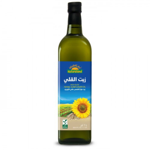 زيت دوار الشمس للقلي 1 لتر أرض الطبيعة زيت دوار الشمس للقلي 1 لتر أرض الطبيعة
