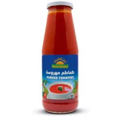 طماطم مهروسة 690 جم عضوي ارض الطبيعة